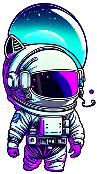 Ricarten - Astronaut Sticker