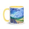 Taza Anime Landscape amarilla izquierda
