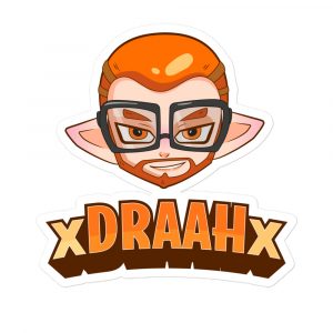 Pegatinas logo xDRAAHx