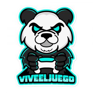 Pegatinas logo Viveeljuego